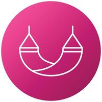 Hammock Icon Style vector