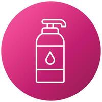 Shampoo Icon Style vector