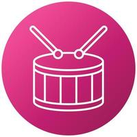 Drum Icon Style vector