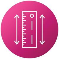 Ruler Icon Style vector