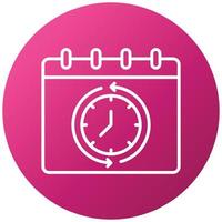 Routine Icon Style vector
