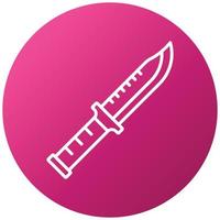 Army Knife Icon Style vector