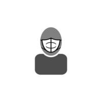 mask icon vector illustration design