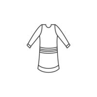 dress icon vector illustration design