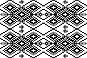 black and white geometric pattern design vector