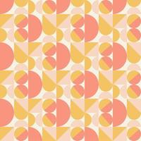 Abstract geometric background print on fabric on paper vector