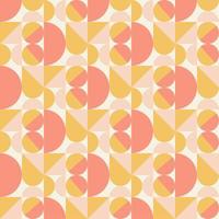 Abstract geometric background print on fabric on paper vector