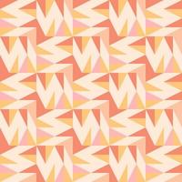 Abstract geometric background print on fabric on paper vector