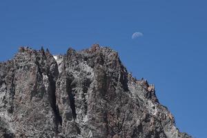 Peak of Mount Erciyes in Kayseri, Turkey photo