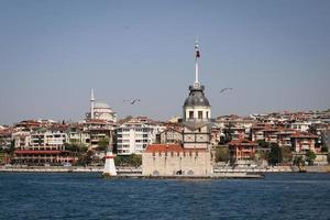 Maidens Tower in Istanbul, Turkey photo