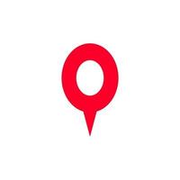 pin icon vector illustration