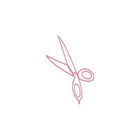 scissors icon vector illustration