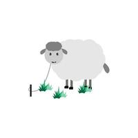 sheep vector element illustration design