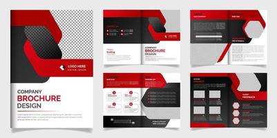 Professional Corporate Business Brochure Design Template vector