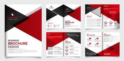 Professional Corporate Business Brochure Design Template vector