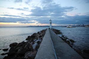 Lighthouse and Pier photo