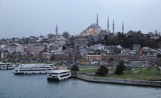 Mezquita de Süleymaniye en Estambul, Turquía foto