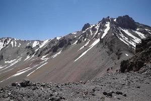 Peak of Mount Erciyes in Kayseri, Turkey photo