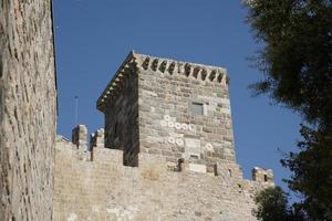 Tower in Bodrum Castle, Mugla, Turkey photo