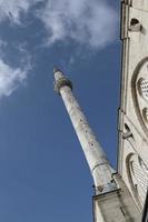 Mihrimah Sultan Mosque in Edirnekapi, Istanbul, Turkey photo