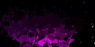 Dark purple vector backdrop with chaotic shapes.