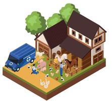 Livestock Veterinary Aid Composition vector