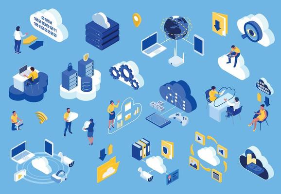 Cloud Technology Set