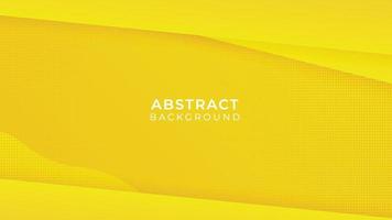 Minimal abstract gradient yellow fluid background with dots pattern. Future geometric with line effect. Vector illustration