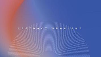 Minimal abstract gradient background. Modern dynamic colorful vector template