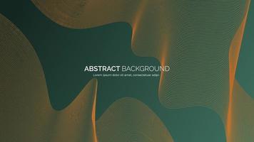 Trendy minimal abstract gradient background with curve shapes. Modern dynamic vector template