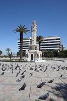 torre del reloj de izmir en izmir, turquía foto