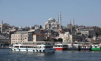 Mezquita de Süleymaniye en Estambul, Turquía foto