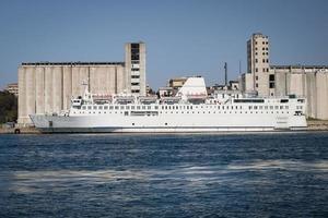 Passenger Ship in Port photo