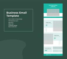 Multipurpose Business Email Marketing Newsletter Template vector