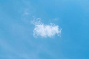 Blue sky white clouds and Beautiful puffy fluffy cumulus cloud, cloudscape background. photo