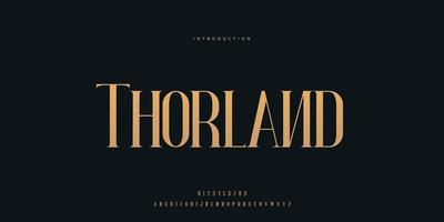 Elegant wedding font Pro Vector, Luxury Royal Abstract minimal modern font vector