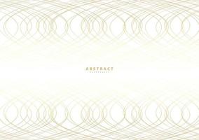 Line golden wave background. Luxury style. Tech pattern. Curved wavy line, smooth stripe. Vector illustration.