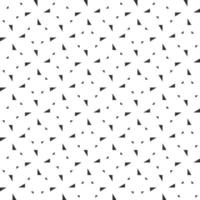 Abstract seamless pattern of black and white many right-triangle shape. Modern stylish. Design geometric texture for print, vector illustration