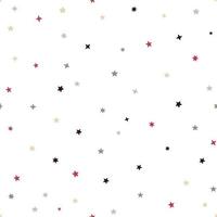 Seamless pattern, falling confetti or star with white background,vector illustration vector