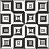 Abstract black and white geometric pattern background vector