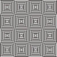 Abstract black and white geometric pattern background vector