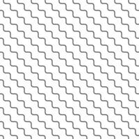 patrón ondulado abstracto sin fisuras, techo de tejas en blanco y negro. diseño de textura geométrica para impresión. estilo lineal, ilustración vectorial vector