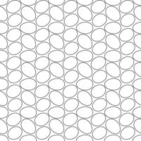 Seamless geometric pattern, many eggs nicely arranged on white background, stripes abstract template, vector illustration