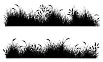 campo de hierba, prado vector