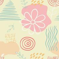 Abstract modern vector seamless pattern