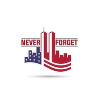 Patriot day. Patriot day logo. Patriot day vector design illustration. Patriot day memorial.
