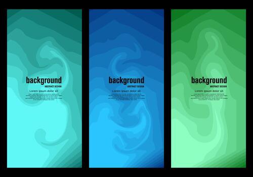 Minimalist cover design with abstract pattern vector