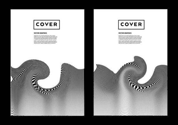 Cover Page Black And White Vector Art, Icons, and Graphics for Free