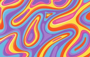 Abstract Psychedelic Background vector