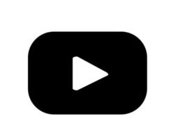 Youtube social media icon Logo Symbol Design Vector illustration